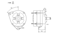 ALTERNATORE CA170IR A046