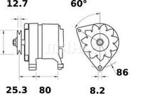 ALTERNATORE CA140IR A048