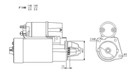 MOTORINO CS396 M148