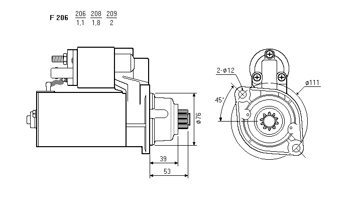 MOTORINO CS1119