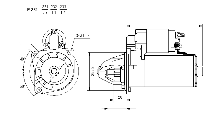 MOTORINO CS785