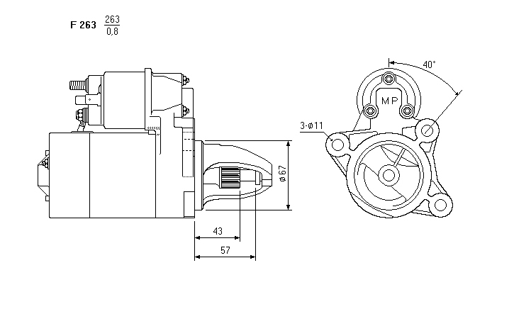 MOTORINO CS610