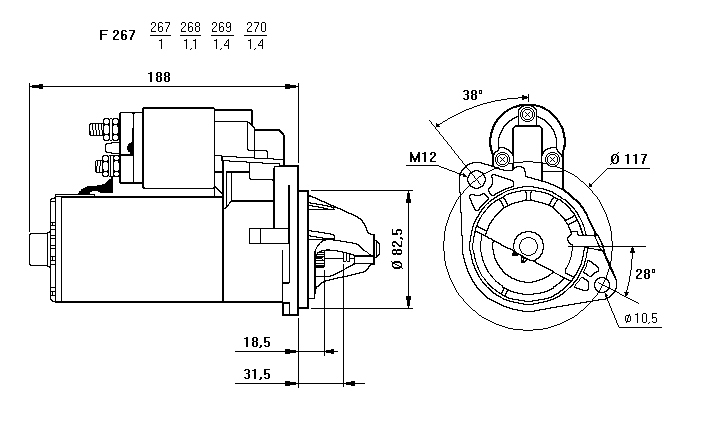 MOTORINO CS518