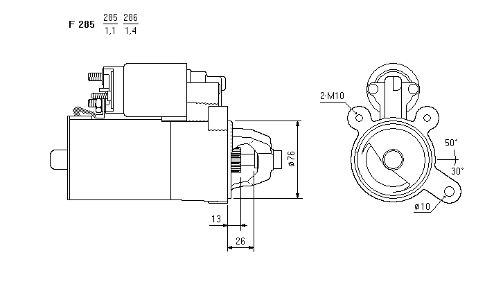 MOTORINO 63280005