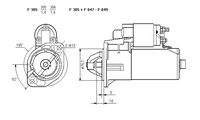 MOTORINO CS1110 M305