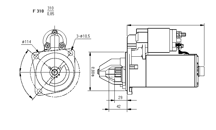 MOTORINO CS708