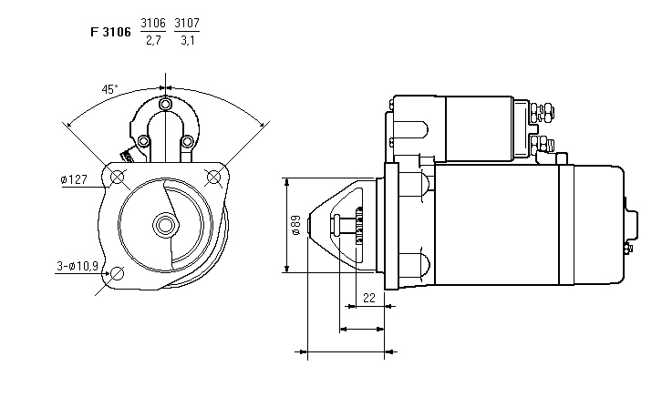 MOTORINO CS607