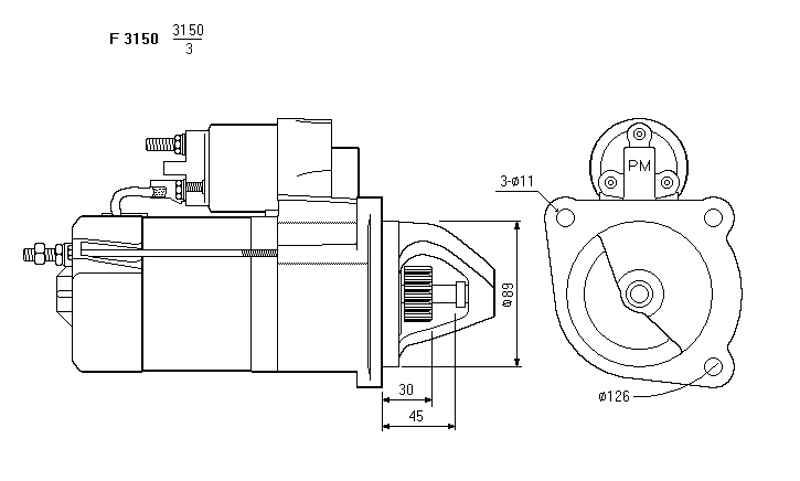 MOTORINO CSDRS0066