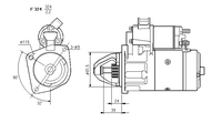 MOTORINO CS351 M324