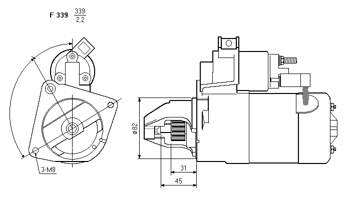 MOTORINO 63114002