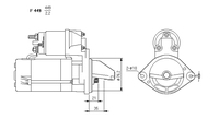 MOTORINO CS1046 M449