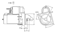 MOTORINO D6RA108 M459