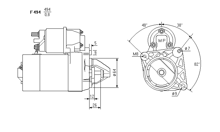 MOTORINO CS1076