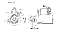 MOTORINO 23300-1E410 M5008