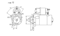 MOTORINO CS1043 M508