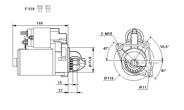 MOTORINO CS971