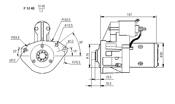 MOTORINO JS753