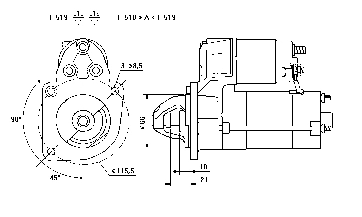 MOTORINO CS1042