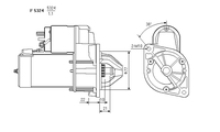 MOTORINO JS922 M5324