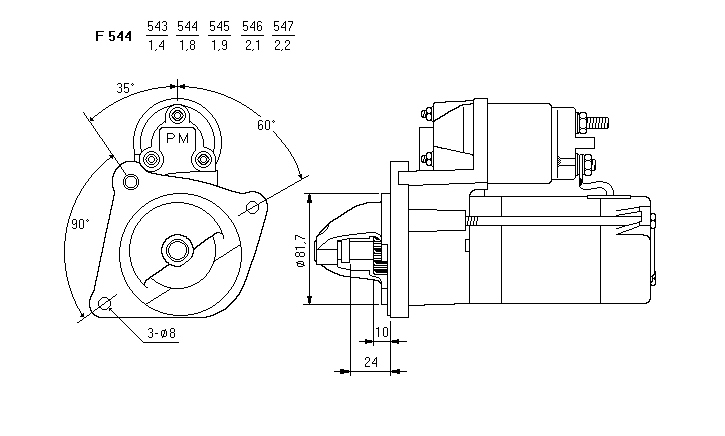 MOTORINO CS1045