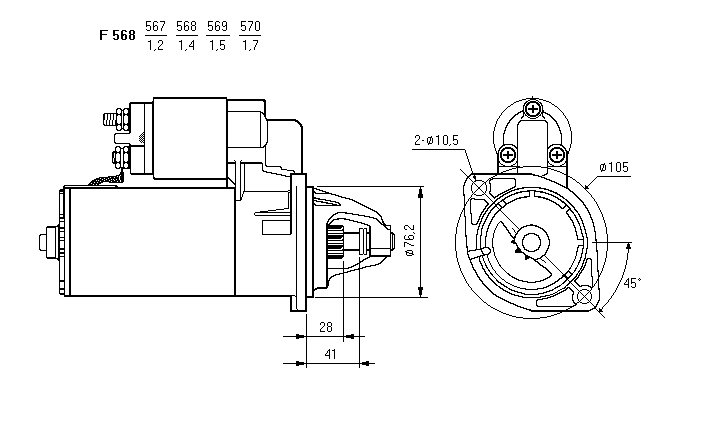 MOTORINO LRS1589