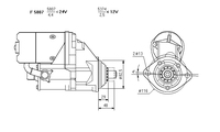 MOTORINO 028000-5570 M5807