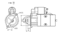 MOTORINO 0001109028 M586