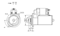 MOTORINO 0001109031 M588