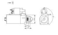 MOTORINO 0001109011 M592