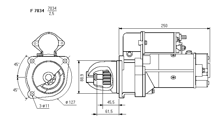 MOTORINO US868