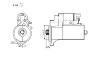 MOTORINO CS1165 M710