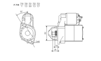 MOTORINO CS1117 M719