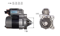 MOTORINO CS1276 M730