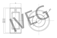 Rotella 82*31*17 IVG0908=IVG0961