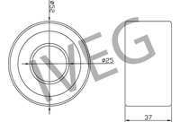 Cuscinetto Ruota a rulli DY25520037